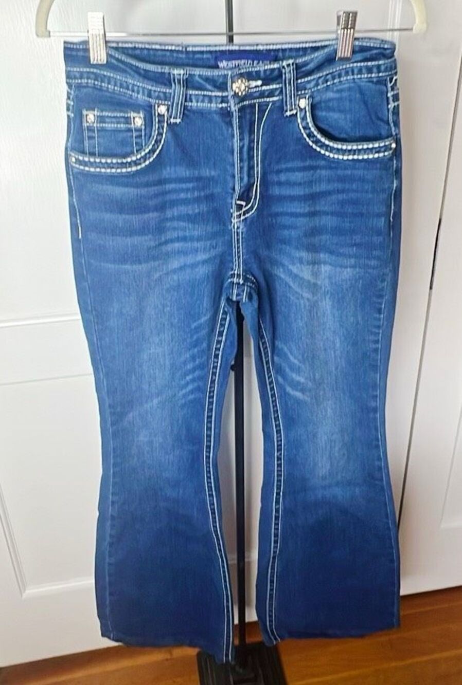 Westfield Eagle Western Embellished Bootcut Flare Jeans Size 9/28